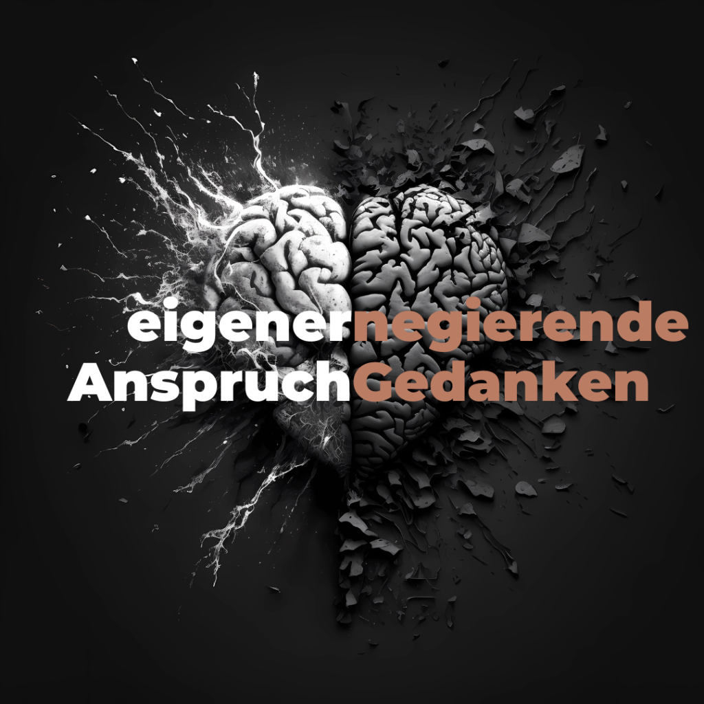 Führungskräfte stehen oft zwischen ihrem eigenen Anspruch und ihren negierenden Gedanken.