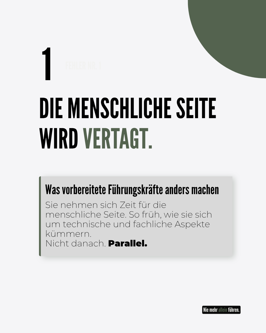 Keine Zeit für die Menschen Fehler Nr. 1 bei einer Fusion - Die menschliche Seite wird vertagt