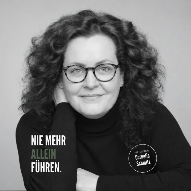 Mentorin Cornelia Schmitz begleitet seit 2003 Führungskräfte